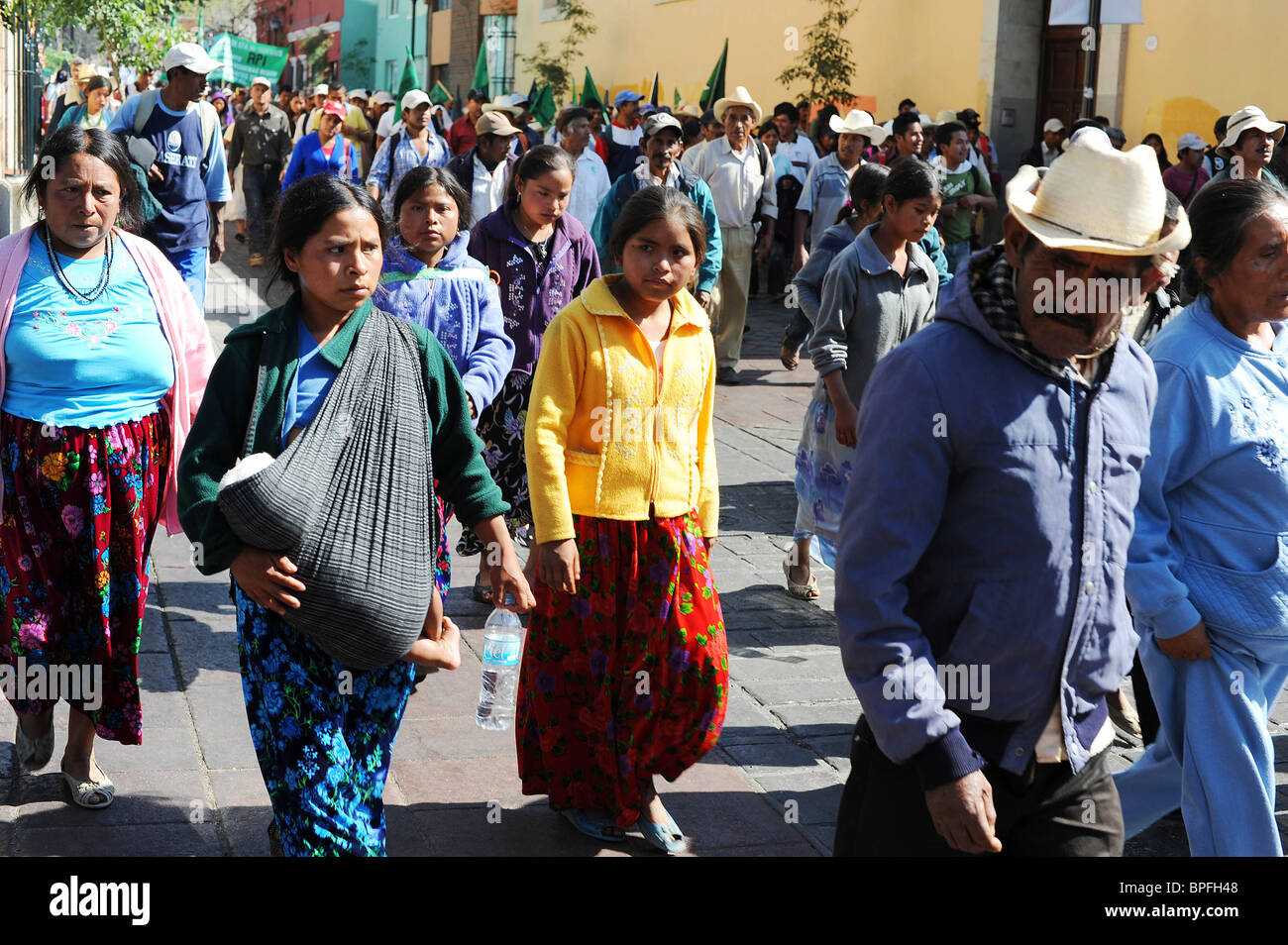 Protesters march to the Zocola to demand for Government reforms and