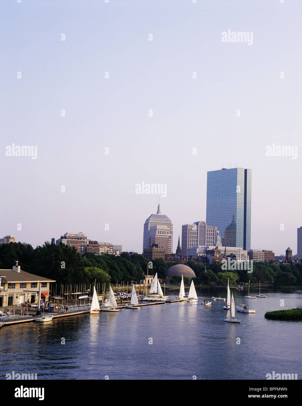 Charles River, Boston, Mass., USA Stock Photo