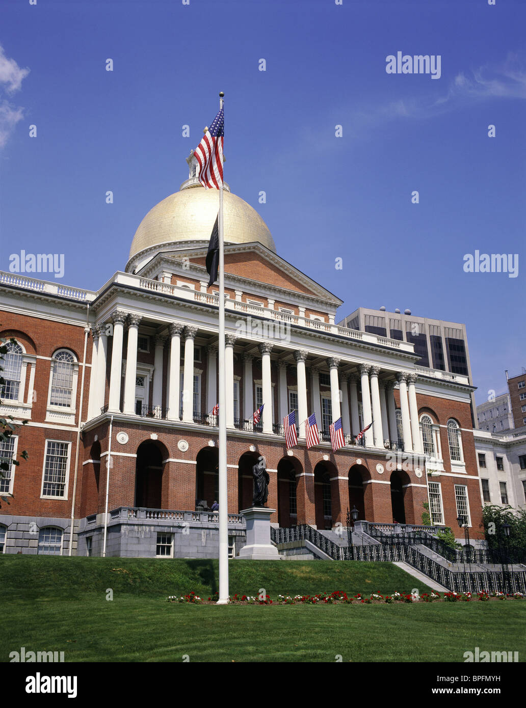 New Statehouse, Boston, Mass., USA Stock Photo