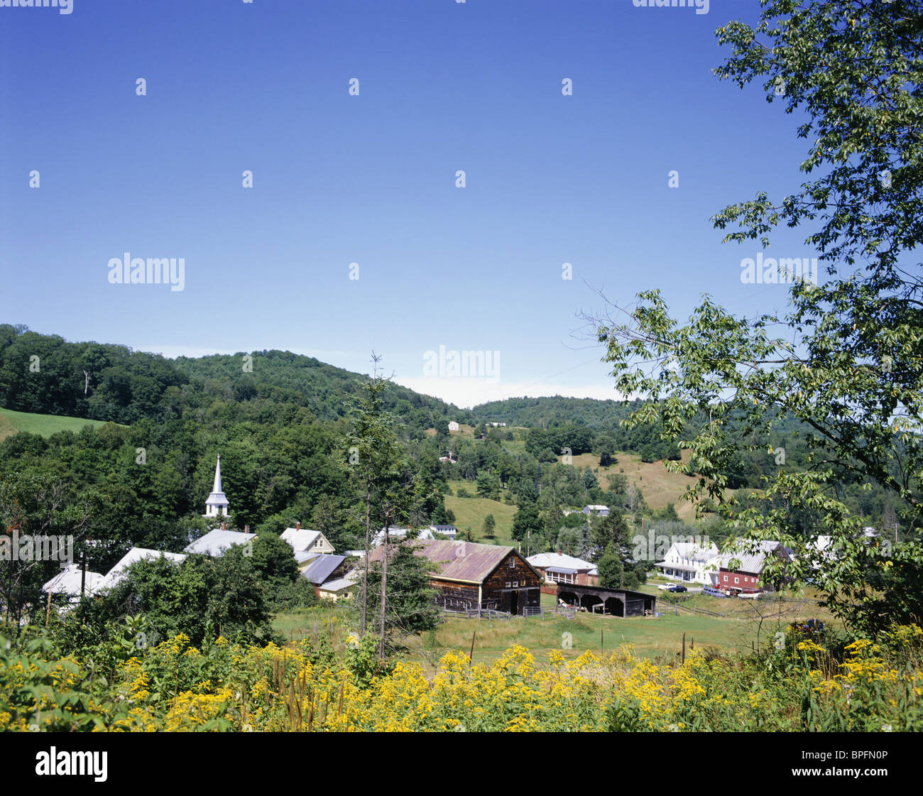 East Corinth, Vermont, USA Stock Photo Alamy