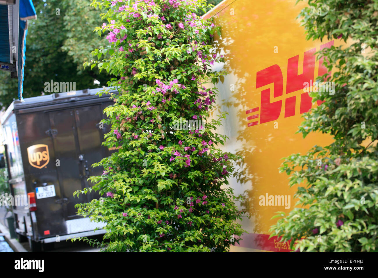 Dhl germany dhl van hires stock photography and images Alamy