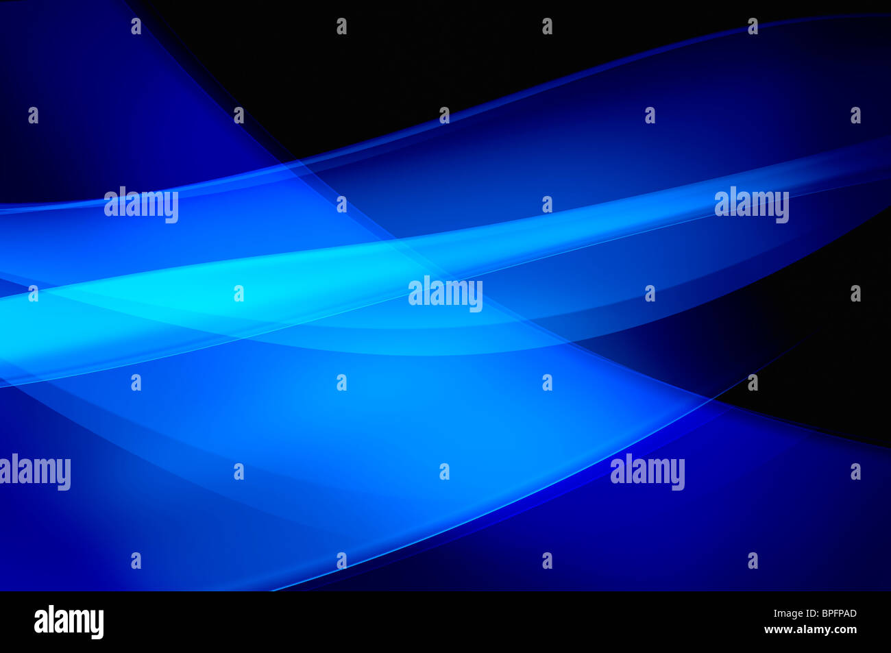 Abstract blue background, wave, veil or smoke texture - computer ...