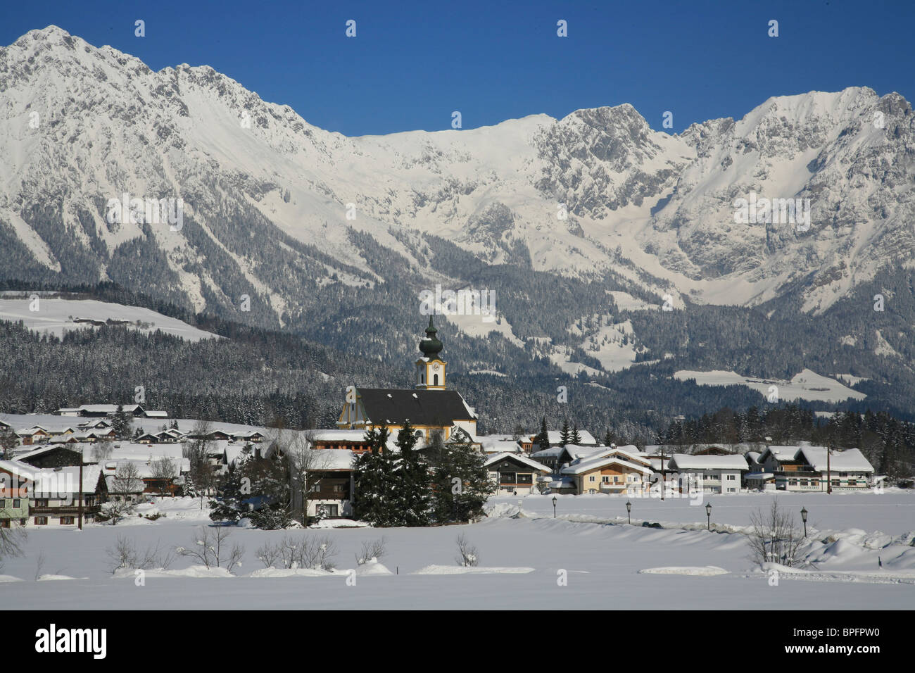 Soll, Tirol, Austria Stock Photo