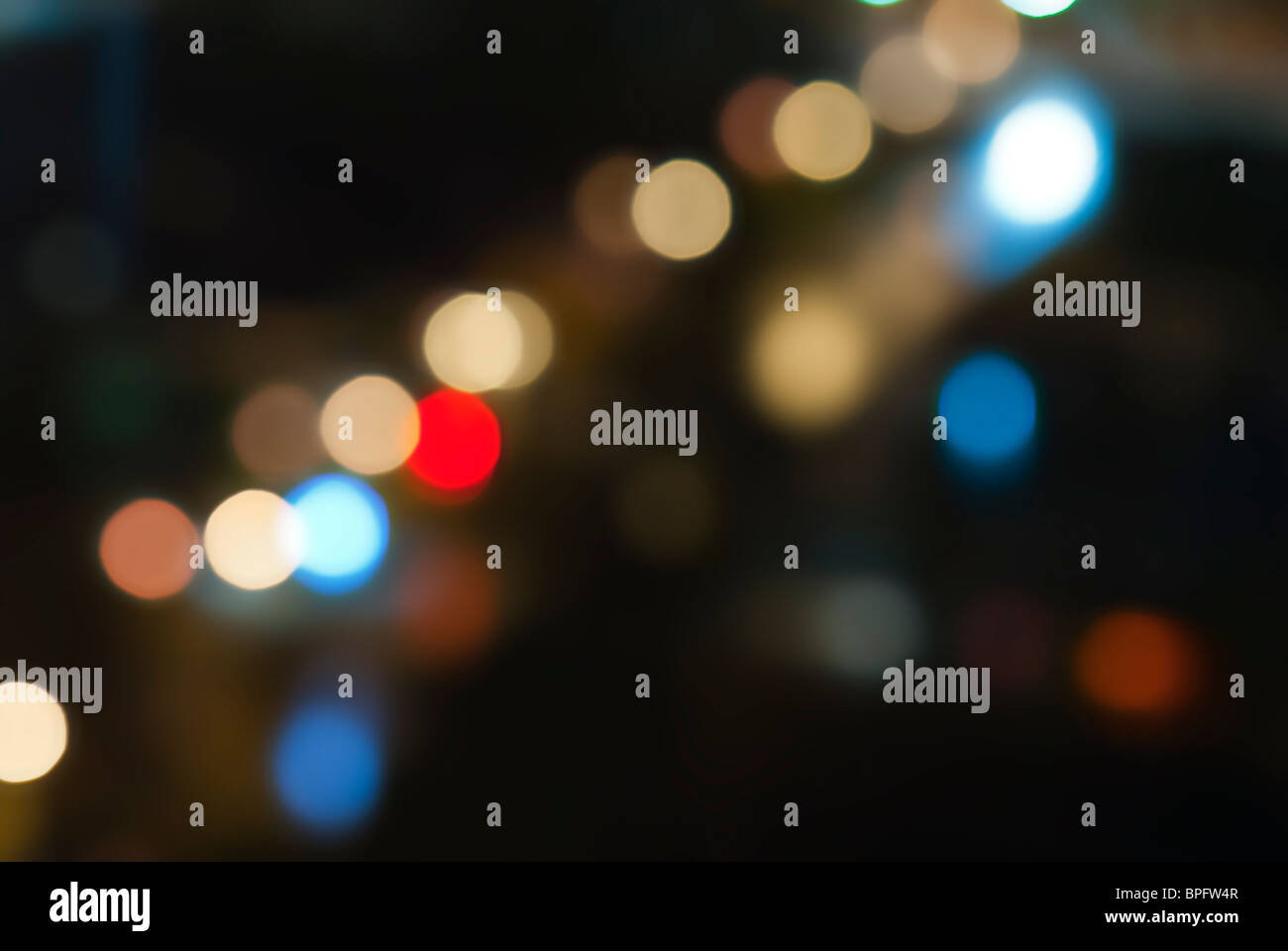 Soft focus lights in darkness hi-res stock photography and images - Alamy