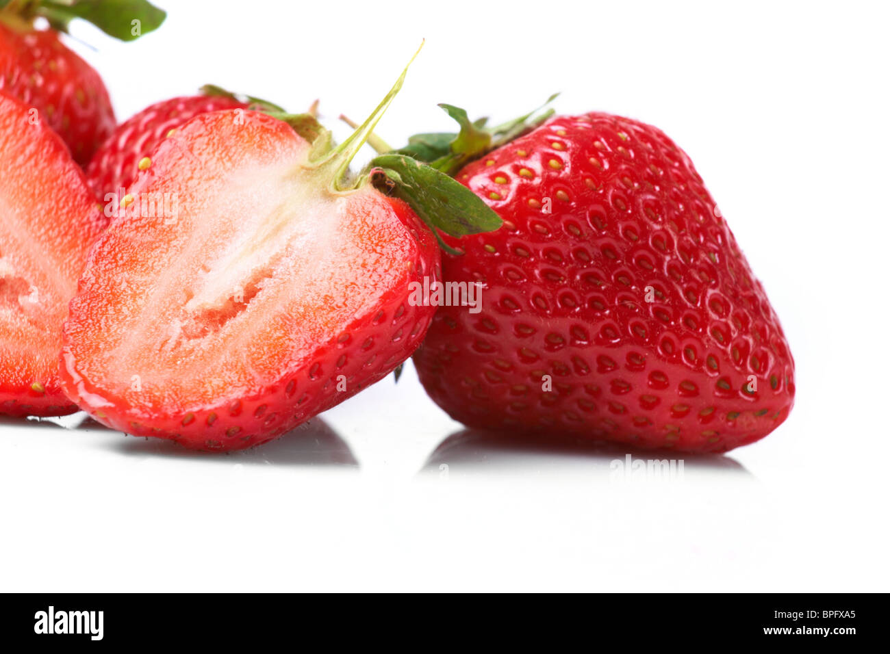 Fresh and tasty strawberries Stock Photo - Alamy