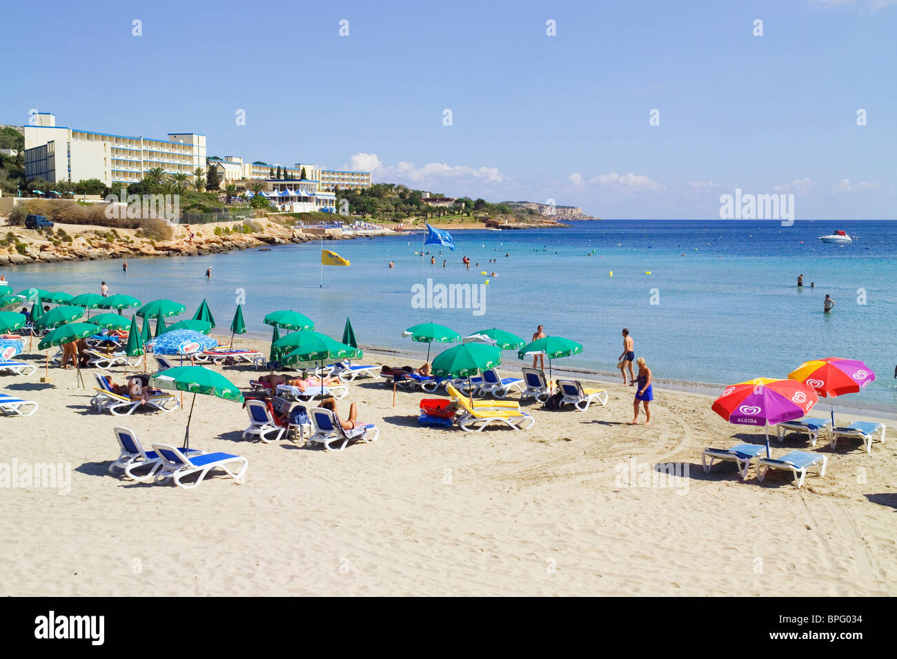 Mellieha Bay, Malta Stock Photo - Alamy