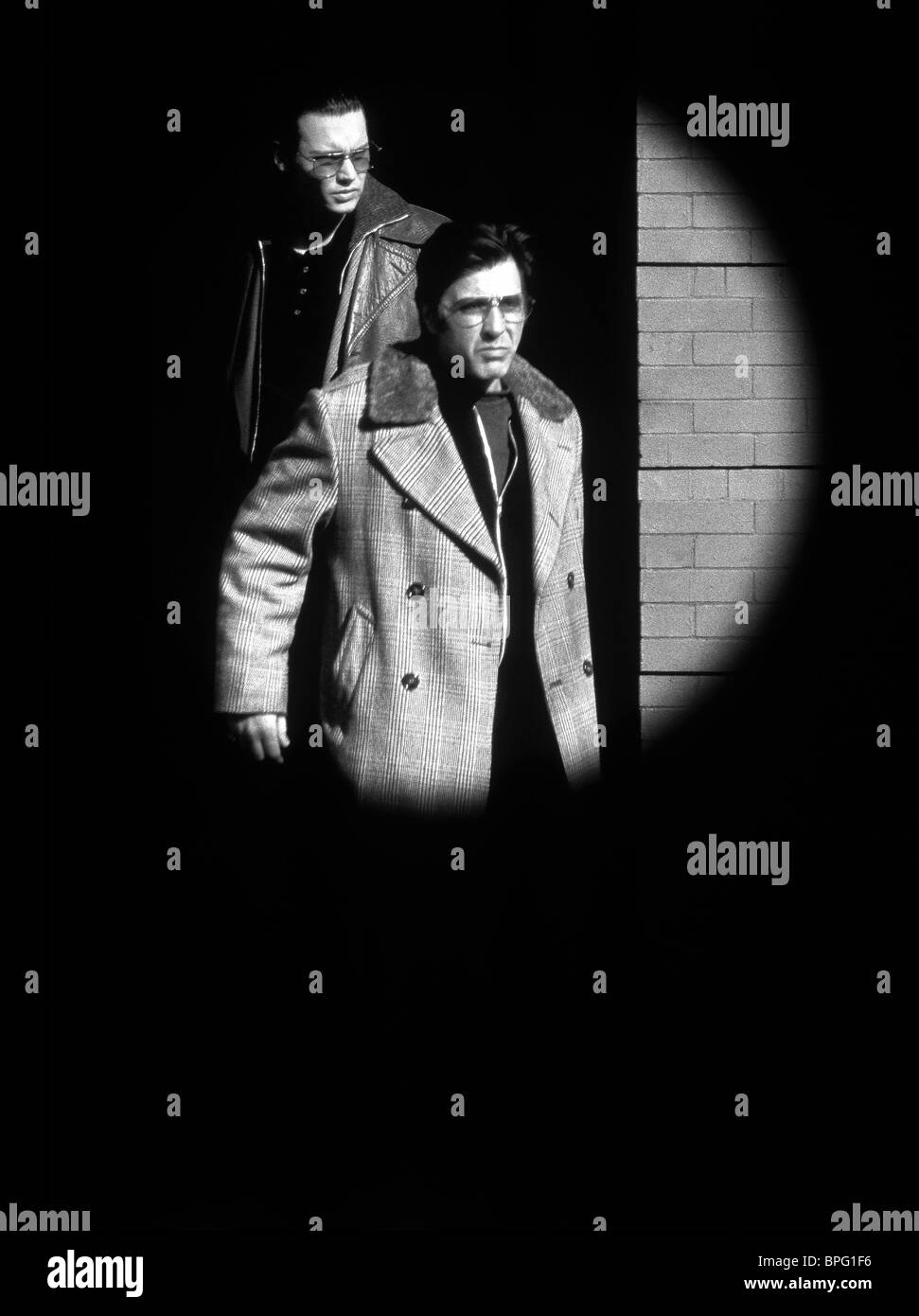 Donnie Brasco 1997 Johnny Depp Black and White Stock Photos & Images
