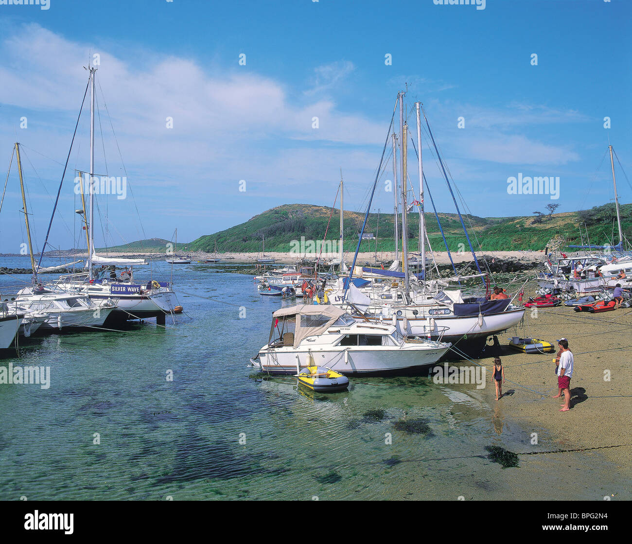 Bear's Beach, Herm, Channel Islands Stock Photo Alamy