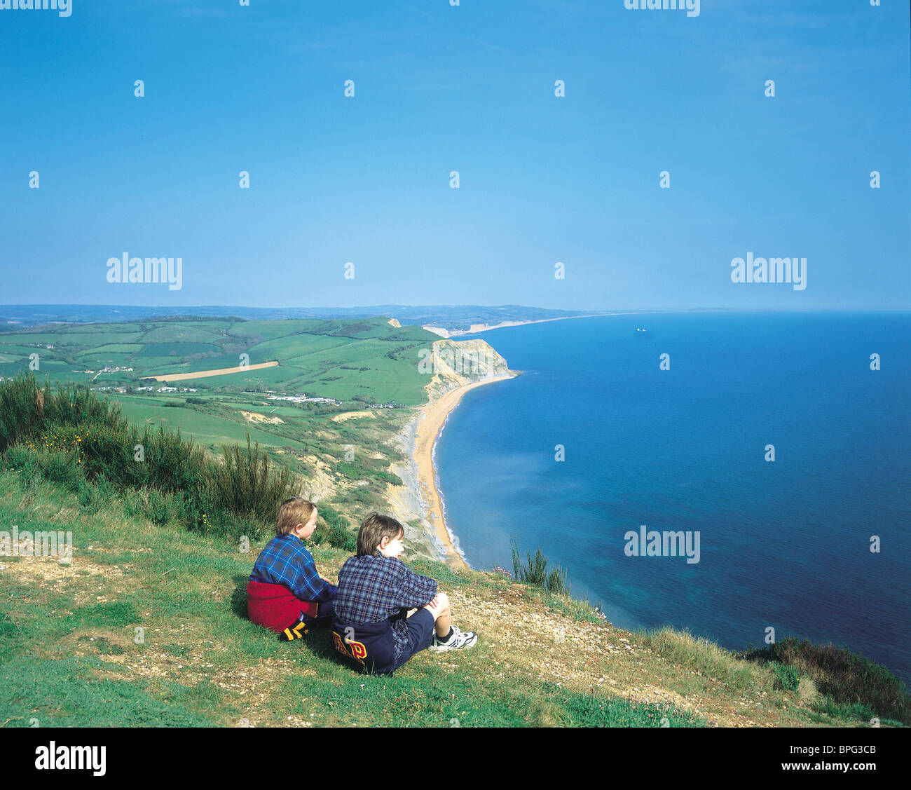 Coastal View, Dorset, England Stock Photo - Alamy