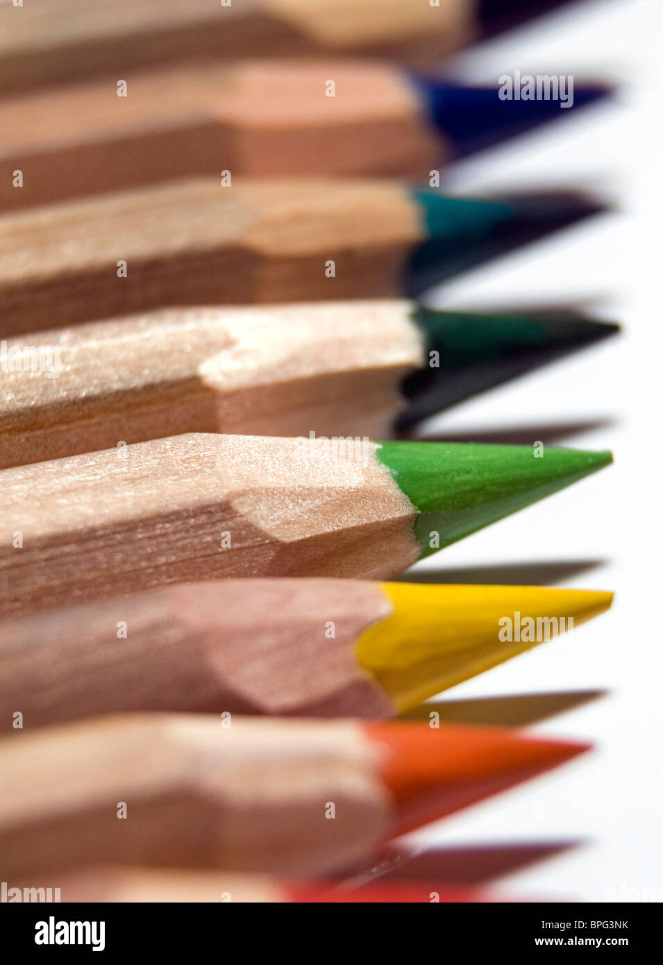 selection of professional artist pencils Stock Photo Alamy