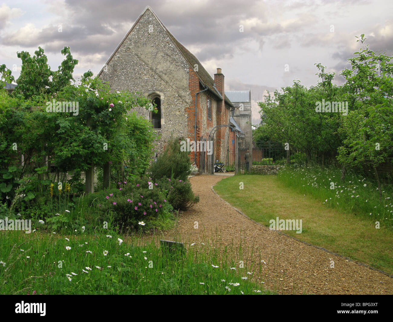 King John's house, a medieval hunting lodge once part of Romsey Abbey