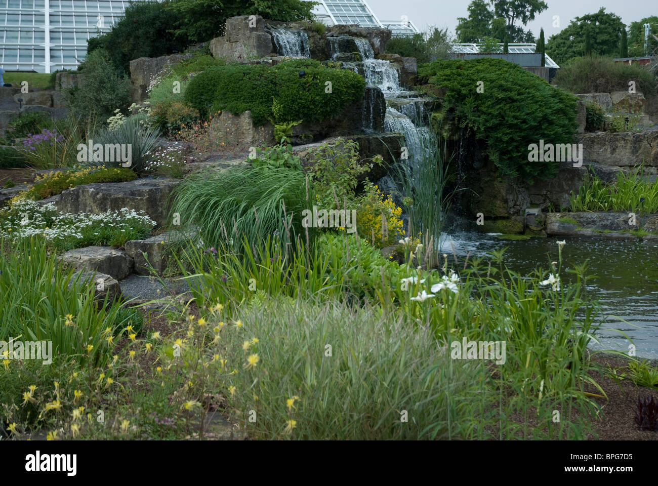 Rockery and waterfall garden hi-res stock photography and images - Alamy