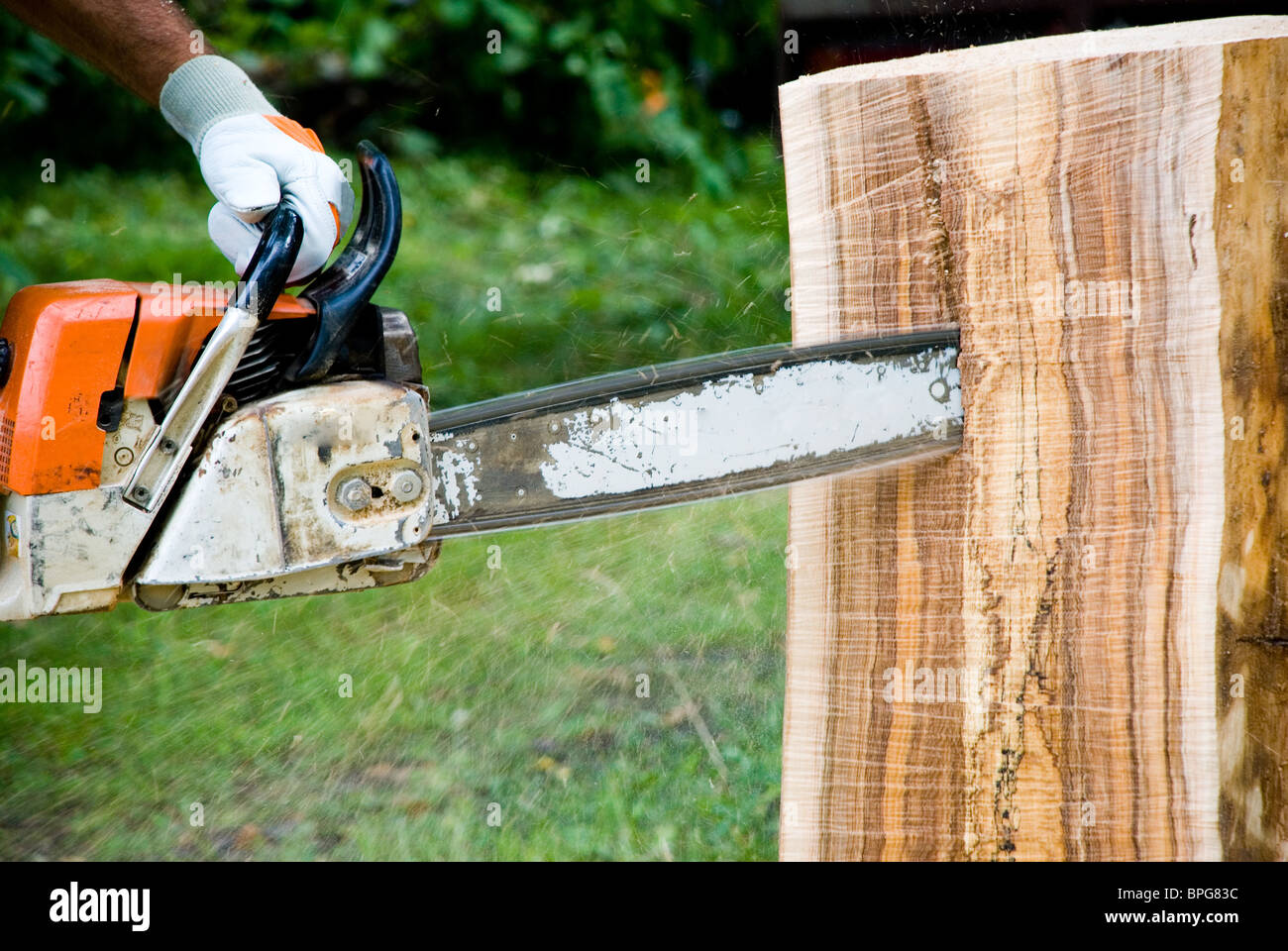Stihl Chainsaw High Resolution Stock Photography and Images Alamy
