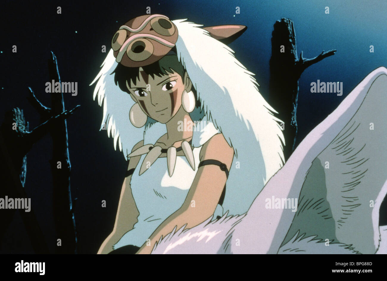 San Moro Princess Mononoke 1997 Stock Photo Alamy