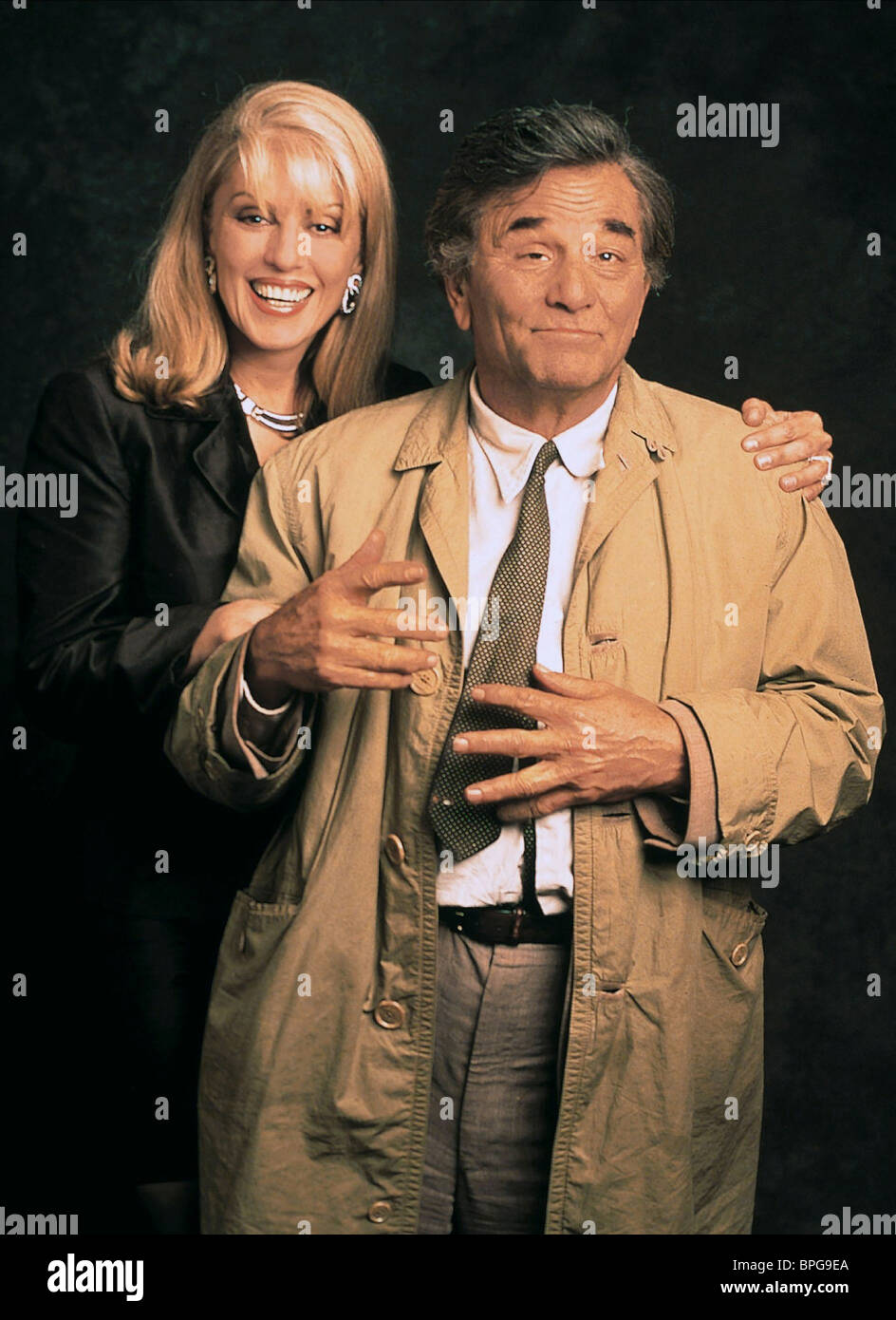 SHERA DANESE & PETER FALK COLUMBOA TRACE OF MURDER; Columbo A Trace Stock Photo 31091490 Alamy