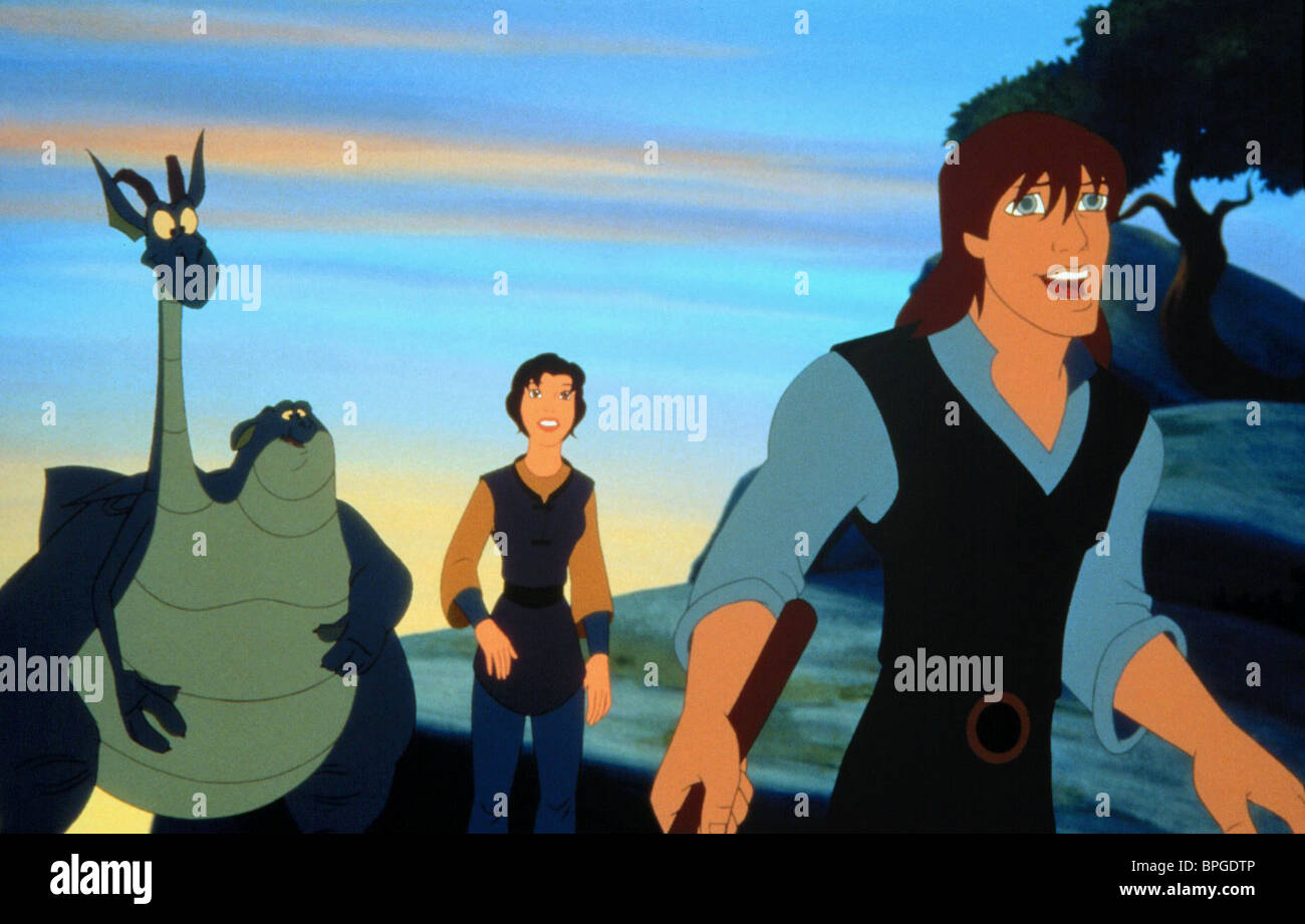 MOVIE POSTER~Kayley Garret Quest for Camelot Original 1998 Warner Brothers Print