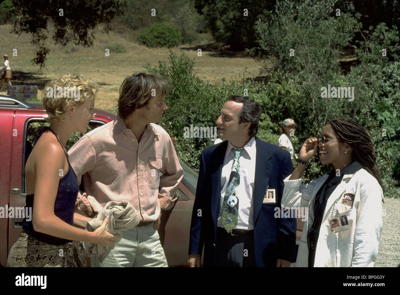 CHARLIZE THERON BILL PAXTON DAVID PAYMER & REGINA KING MIGHTY JOE Stock