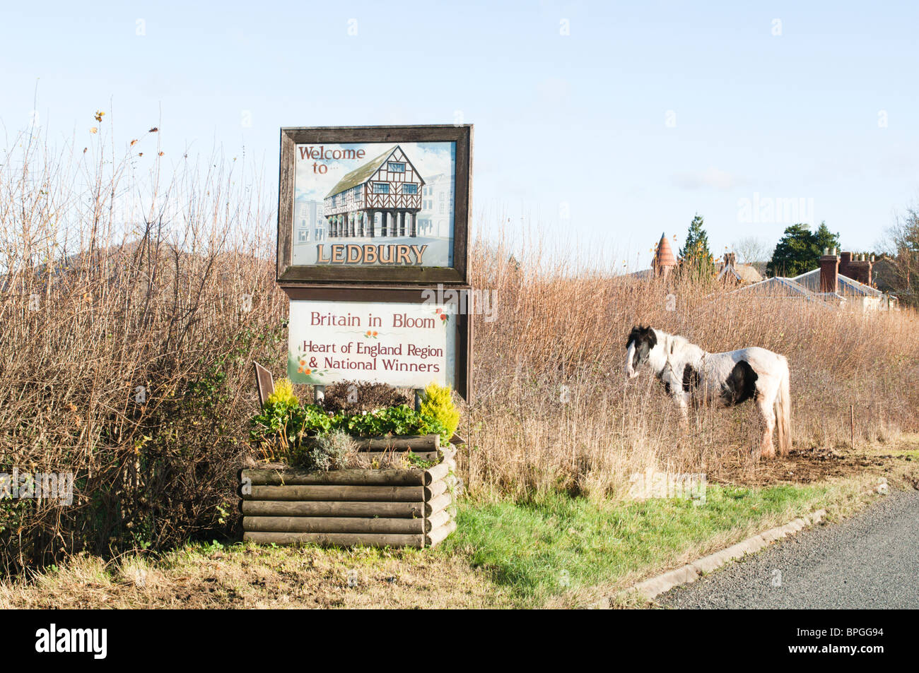 Ledbury sign hires stock photography and images Alamy