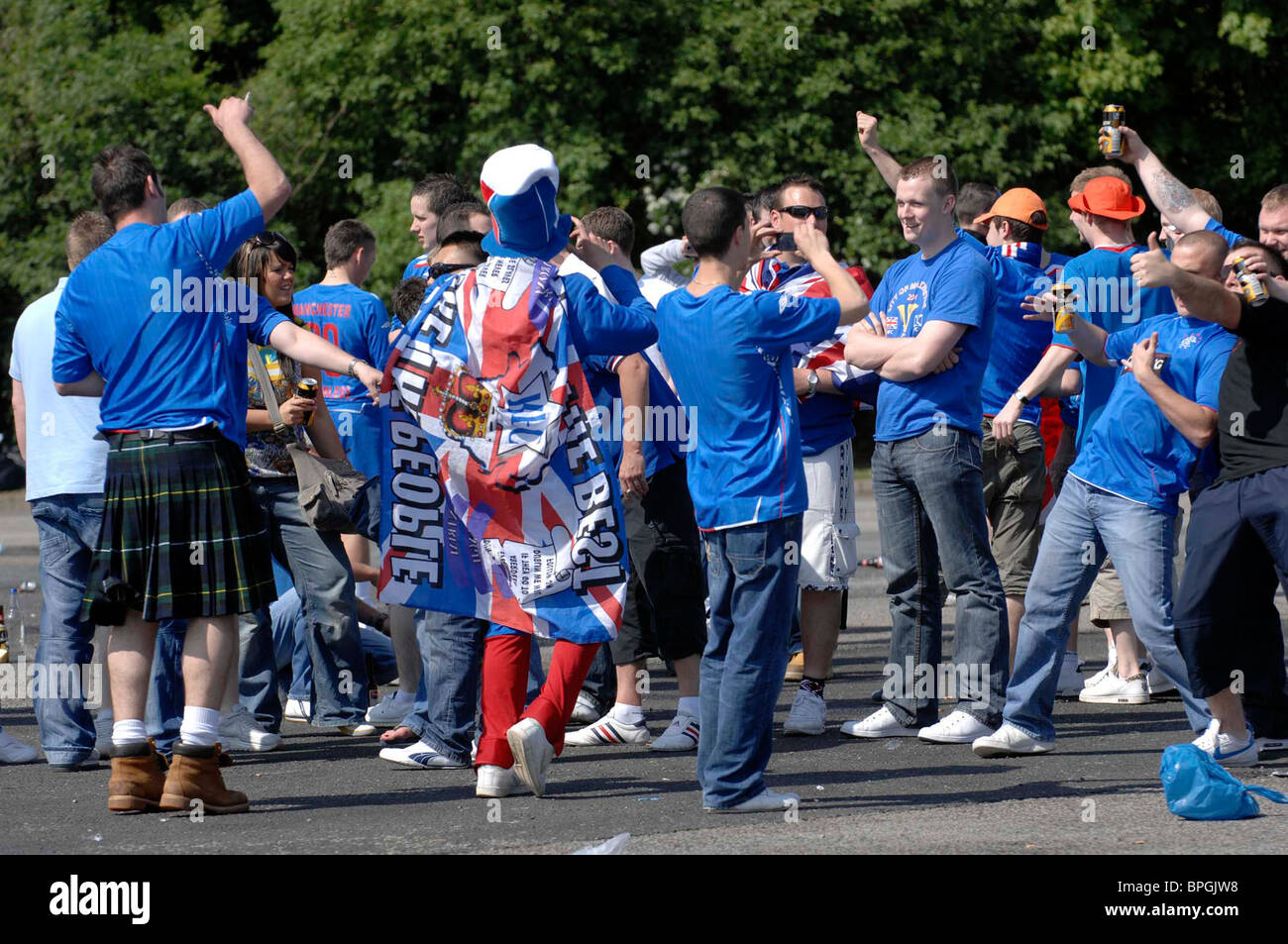 Football riots uk hi-res stock photography and images - Alamy