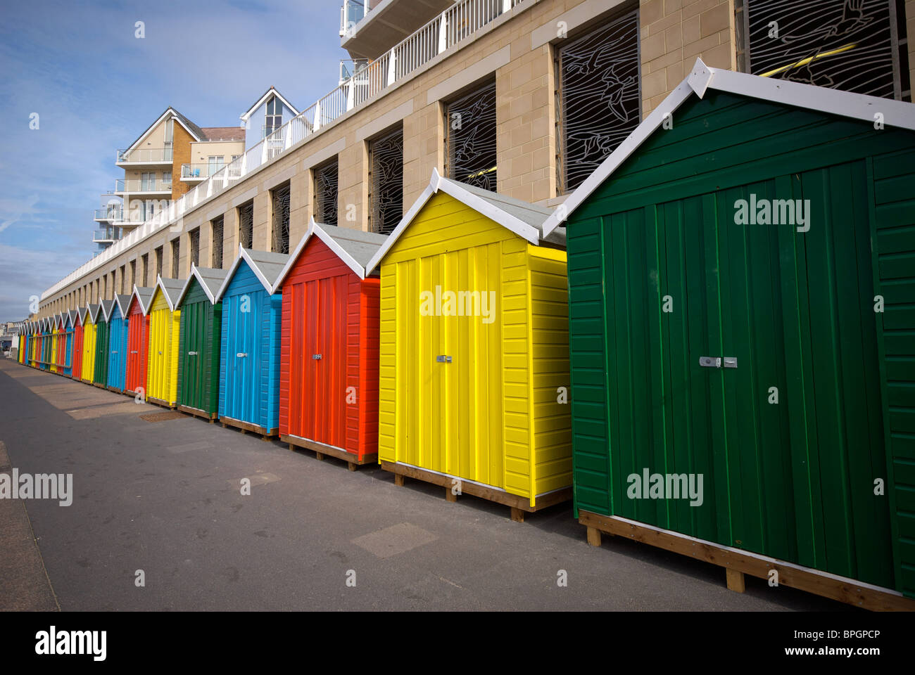 Dorset UK Seafront Stock Photo Alamy