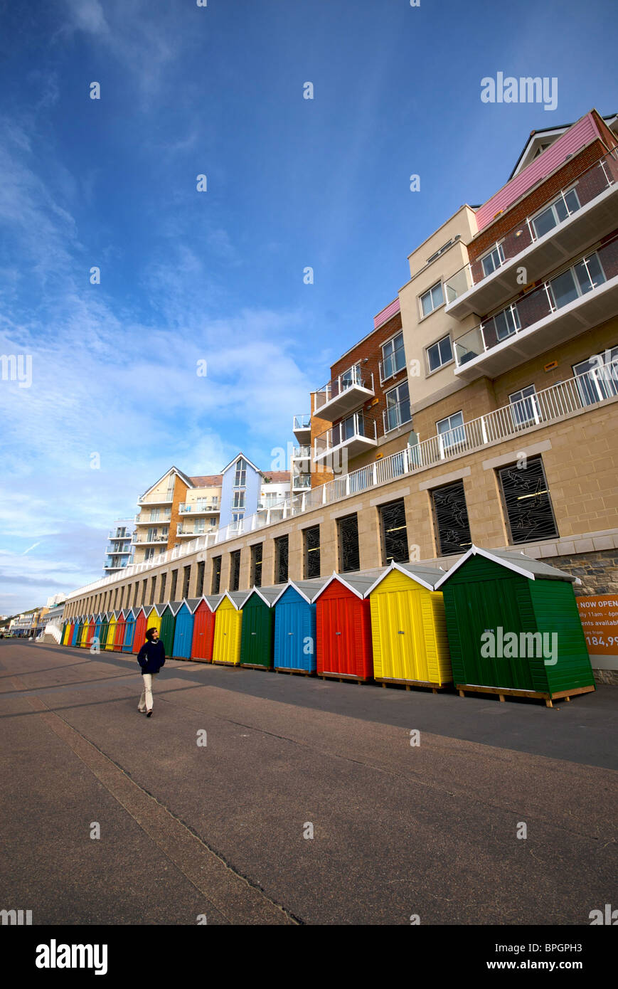 Dorset UK Seafront Stock Photo Alamy