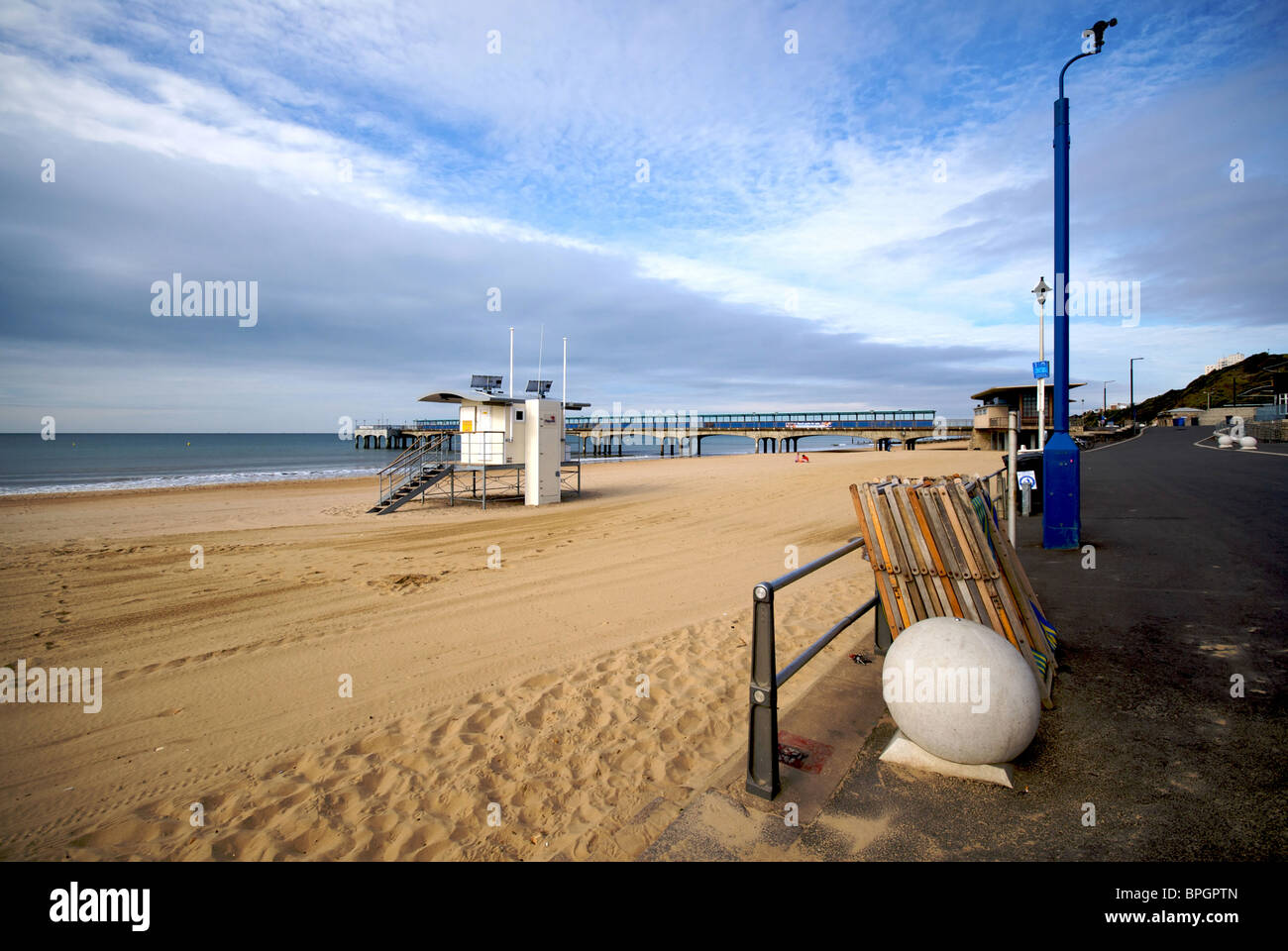 Dorset UK Seafront Stock Photo Alamy