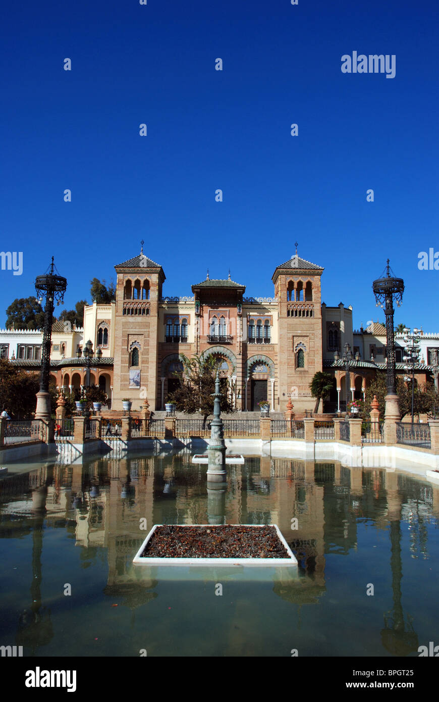 Arts and popular customs museum (Museo de Artes y Costumbres Populares), Seville, Seville Province, Andalucia, Spain. Stock Photo