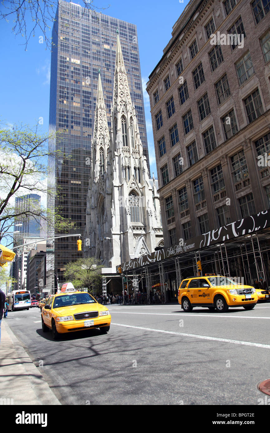 Street scenes of New York City Stock Photo