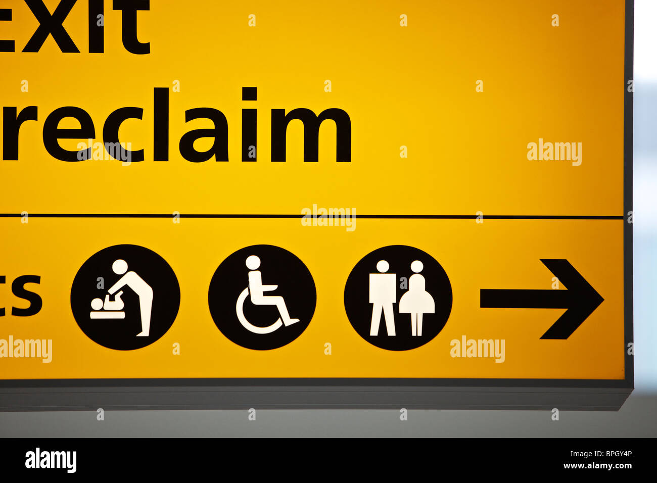 Airport toilet sign hires stock photography and images Alamy