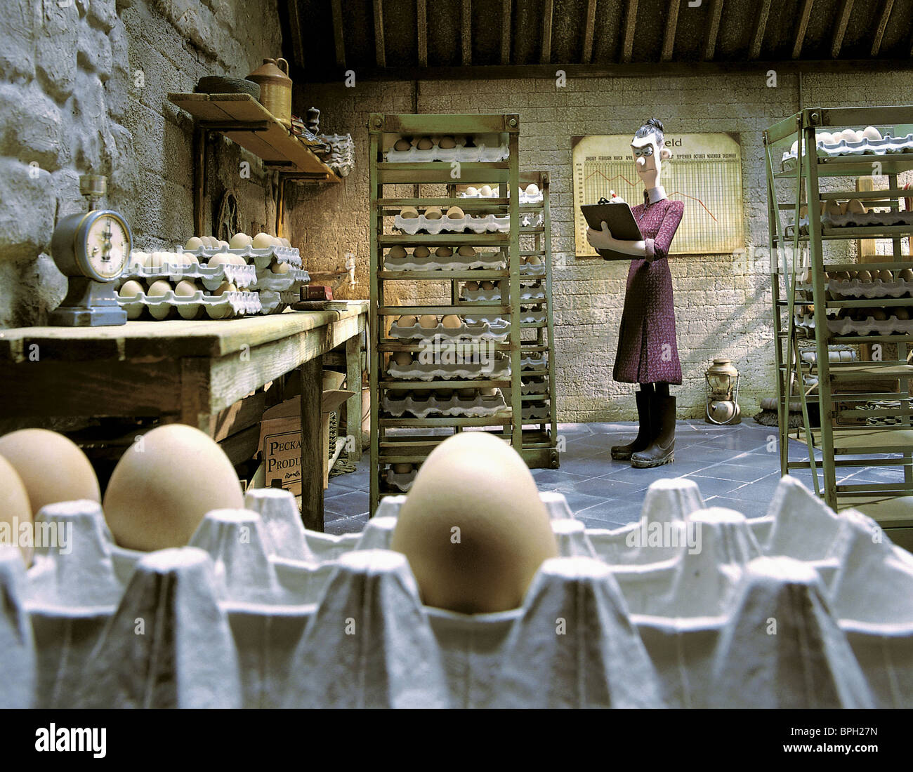 MRS. TWEEDY CHICKEN RUN (2000 Stock Photo Alamy