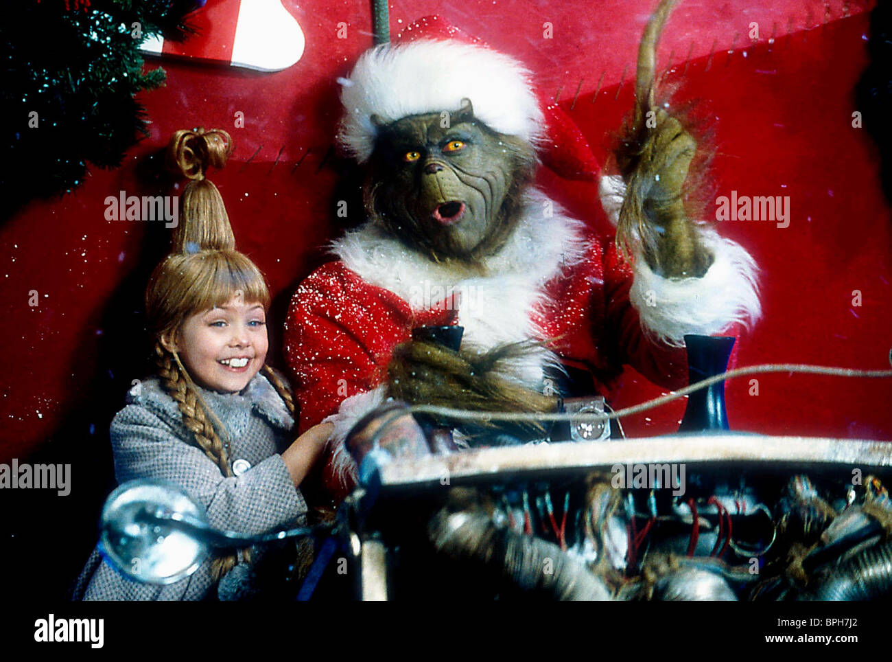 TAYLOR MOMSEN, JIM CARREY, HOW THE GRINCH STOLE CHRISTMAS, 2000 Stock Photo  - Alamy
