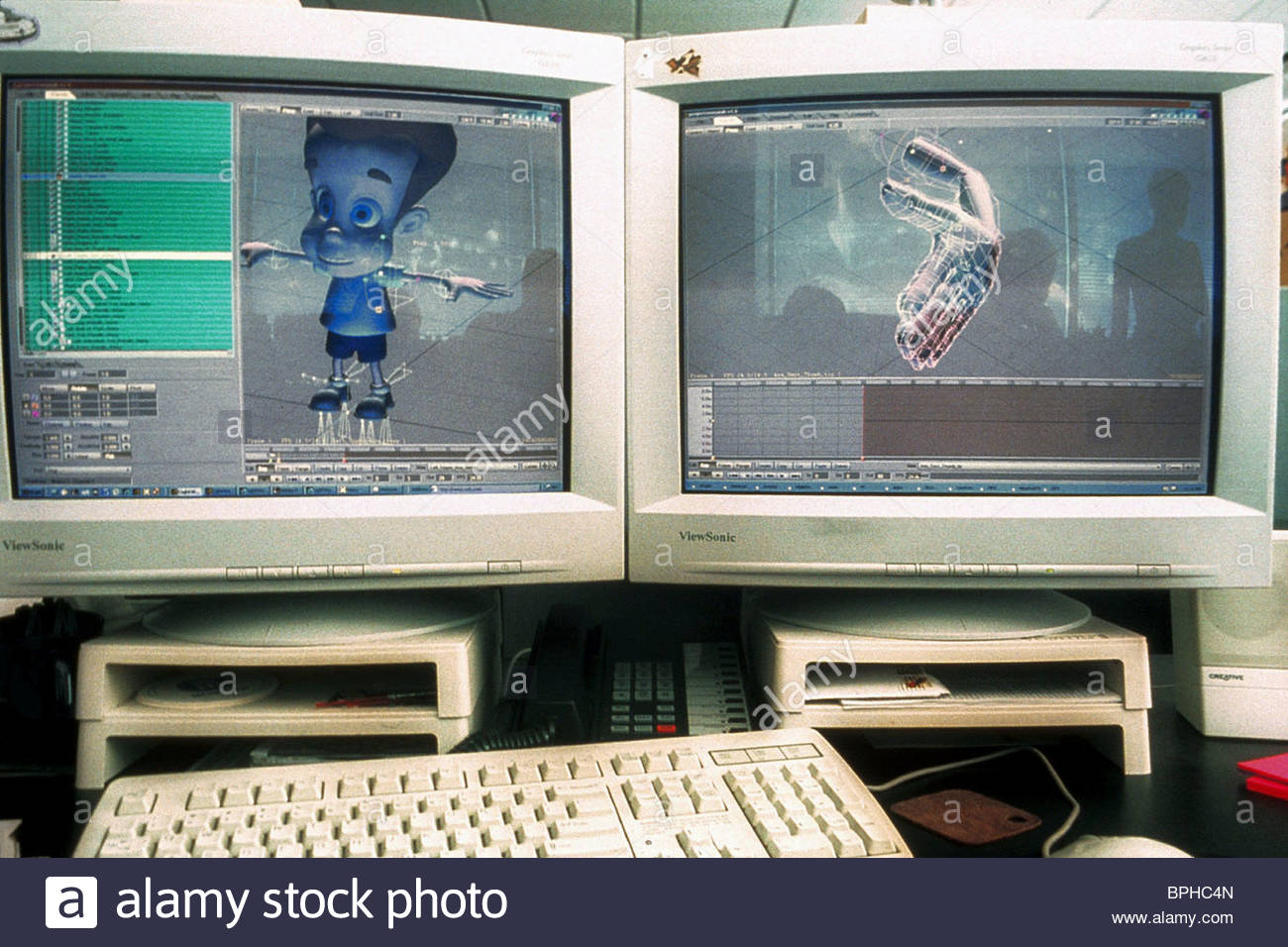 computer animation artwork jimmy neutron boy genius 2001 computer animation