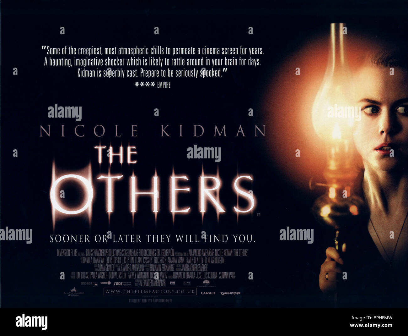 Nicole Kidman Poster The Others 2001 Stock Photo Alamy