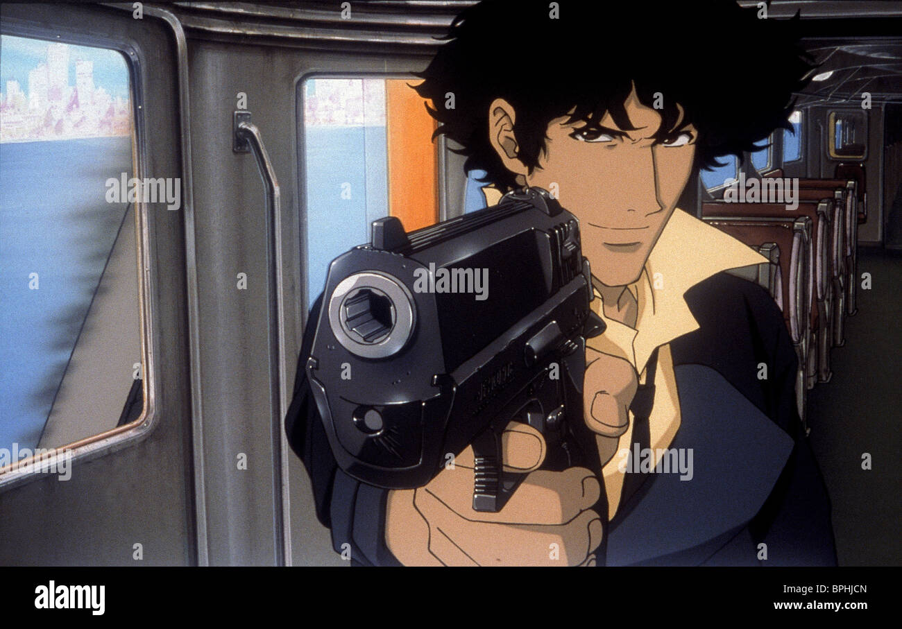 Spike Spiegel Cowboy Bebop Tengoku No Tobira 2001 Stock Photo