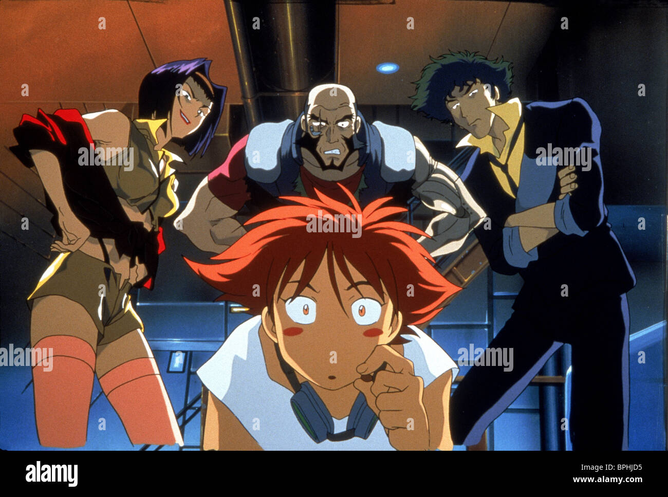 Faye Valentine Jet Black Edward Spike Spiegel Cowboy Bebop Stock Photo Alamy