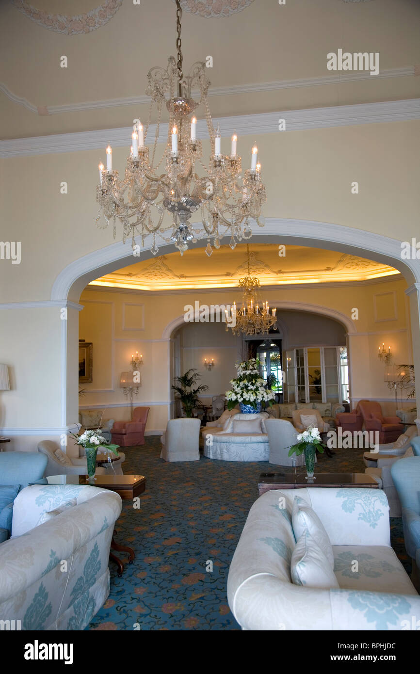 Reid's Palace Hotel Lounge Stock Photo Alamy