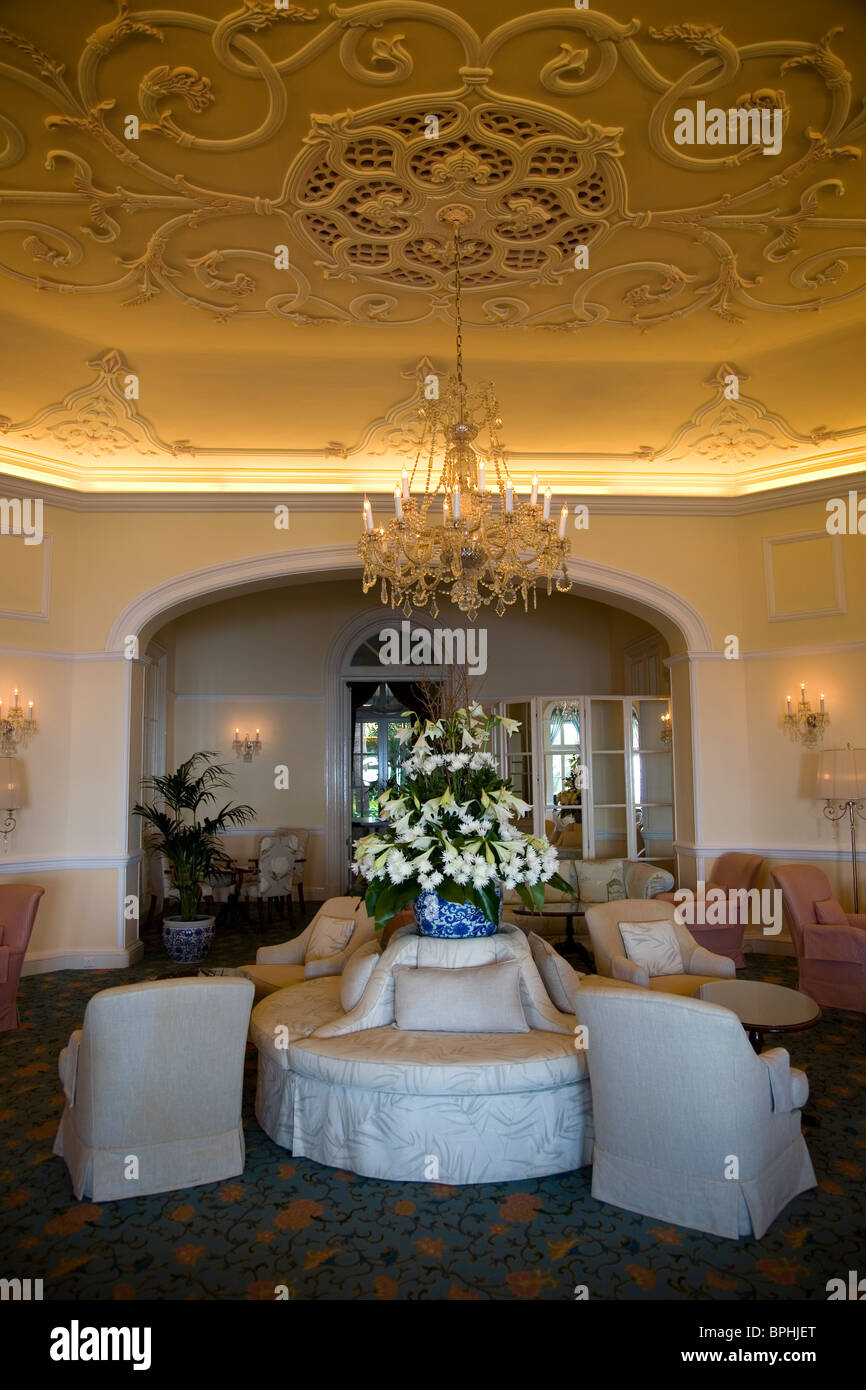 Reid's Palace Hotel Lounge Stock Photo Alamy