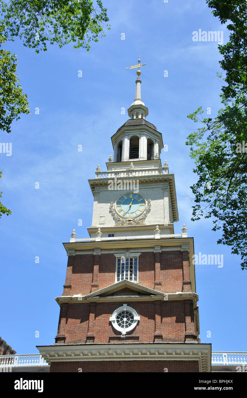 Independence Hall, Philadelphia, Pennsylvania, USA Stock Photo