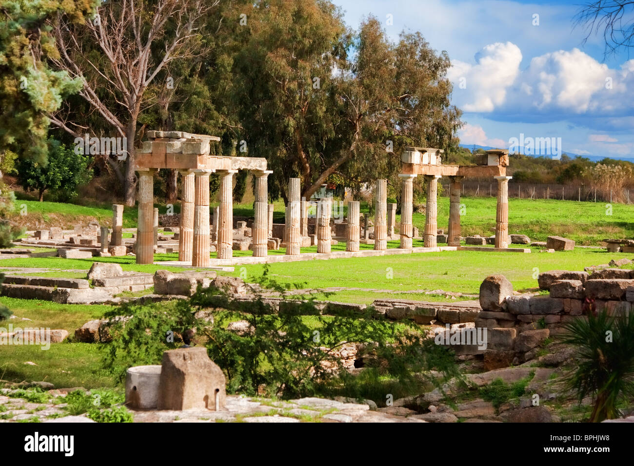 Temple of artemis greece hi-res stock photography and images - Alamy