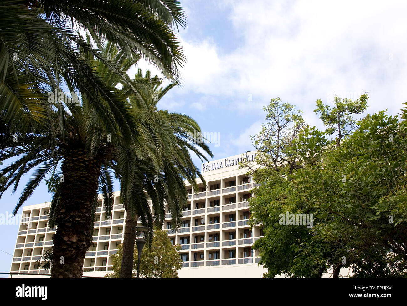 Pestana Casino Park Hotel - Funchal Madeira Stock Photo