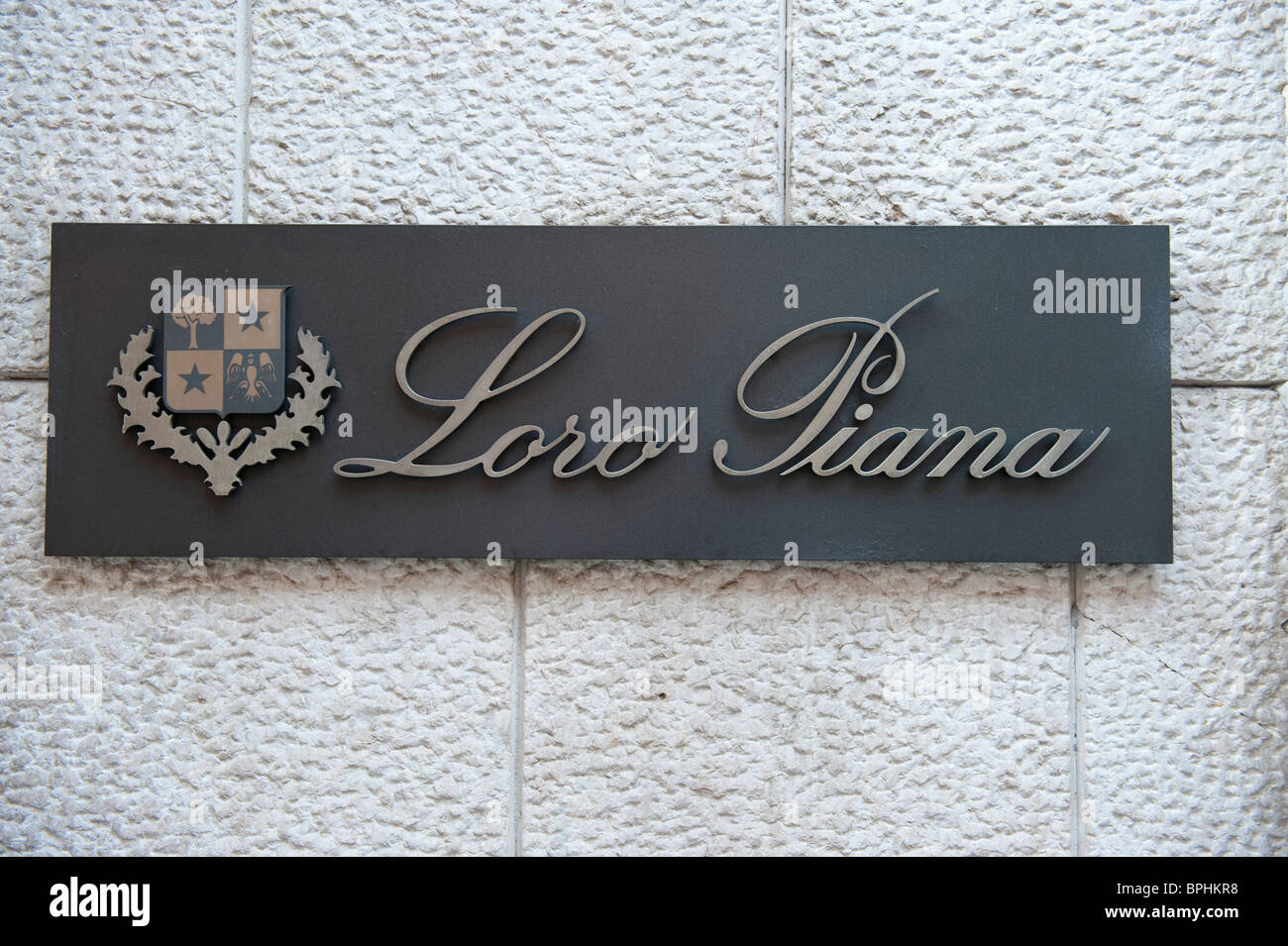 Loro Piana all logo Stock Photo - Alamy