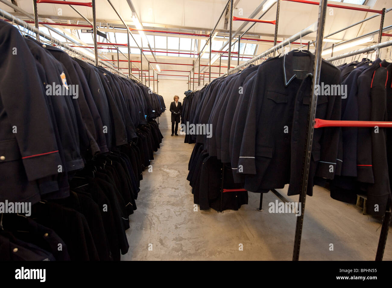 Z Rails For Uniforms Rails full of uniforms at Angels the Costumiers Retro Sale 2010 London ...