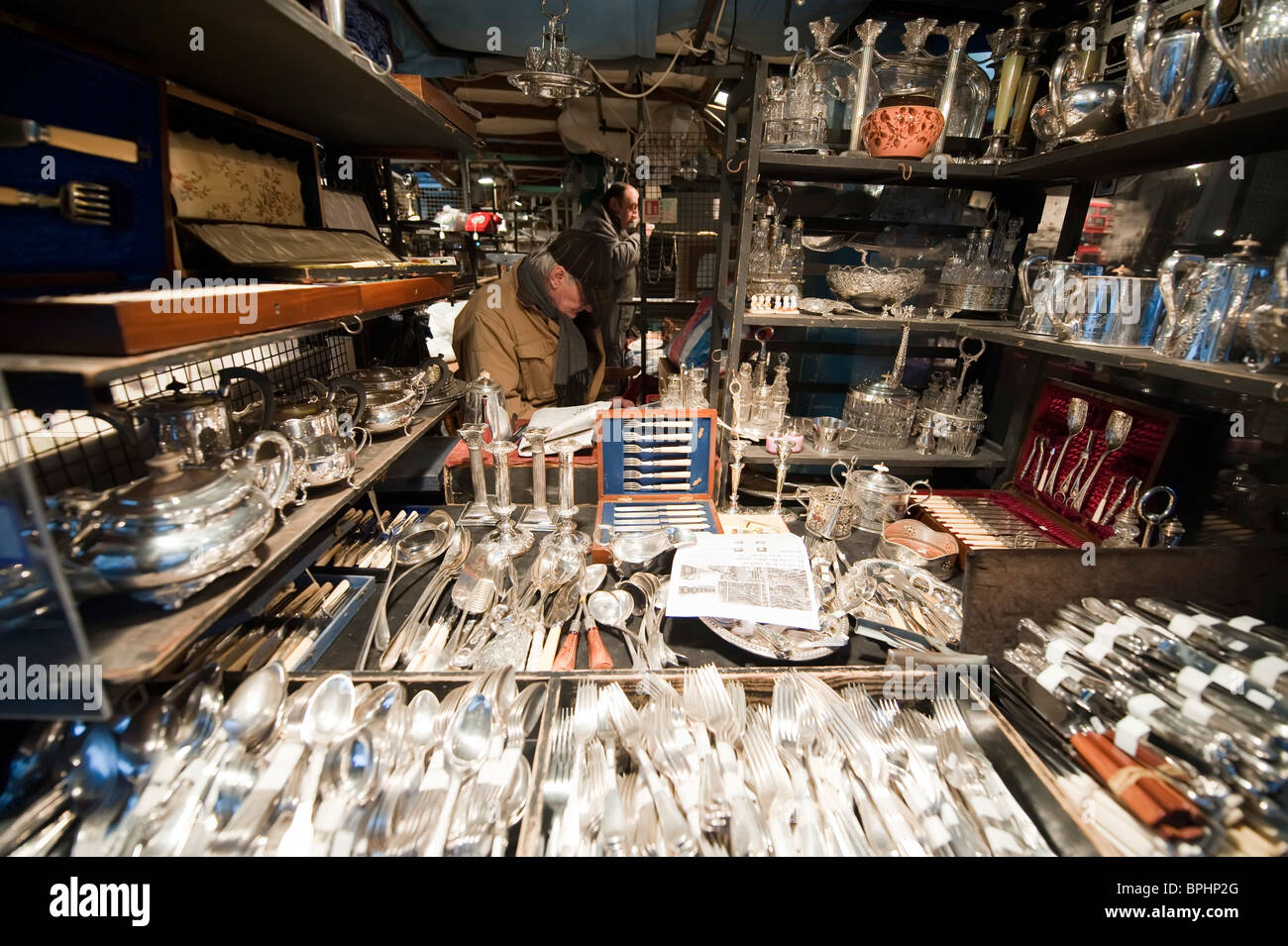 Portobello market stall hires stock photography and images Alamy