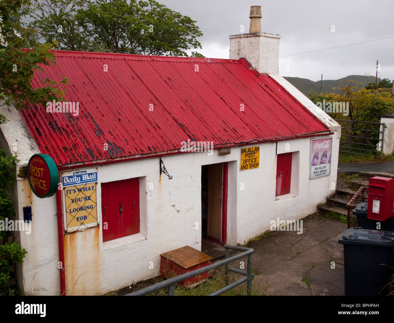 Balallan Post Office and Shop, Isle of Lewis Stock Photo Alamy