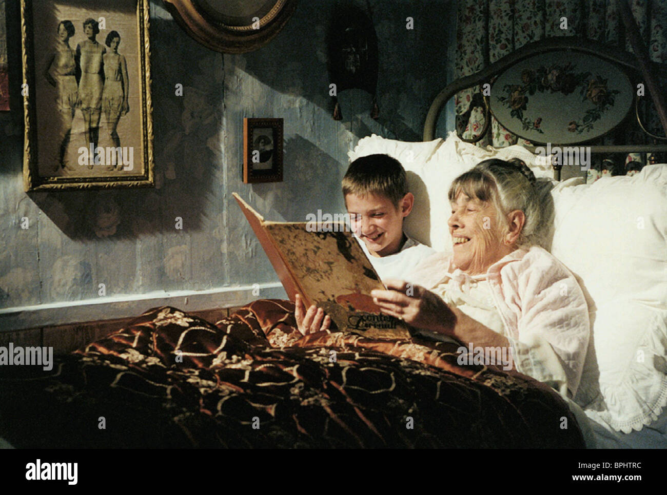 Old Woman Reads Story To Boy Lundi Matin Monday Morning 02 Stock Photo Alamy