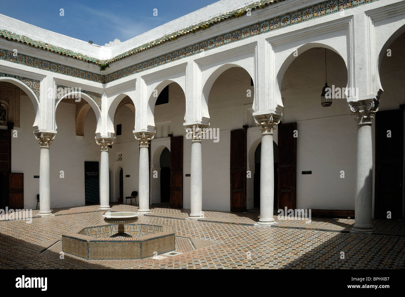 Sultan's Palace & Kasbah Museum, Interior Court, Courtyard, Columns