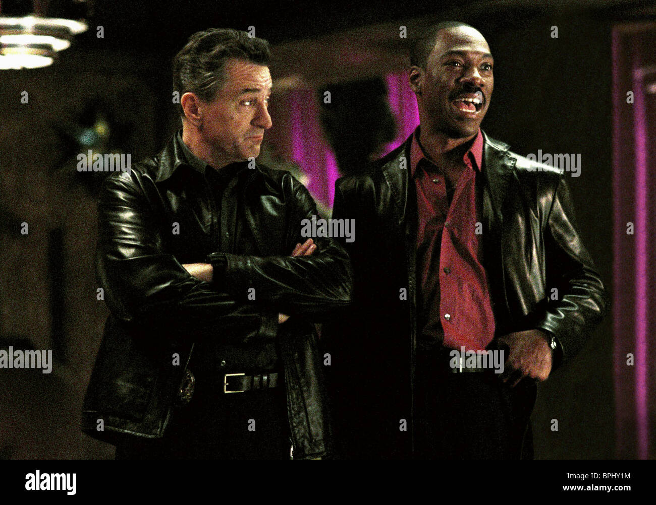 Robert De Niro Eddie Murphy Showtime 2002 Stock Photo Alamy