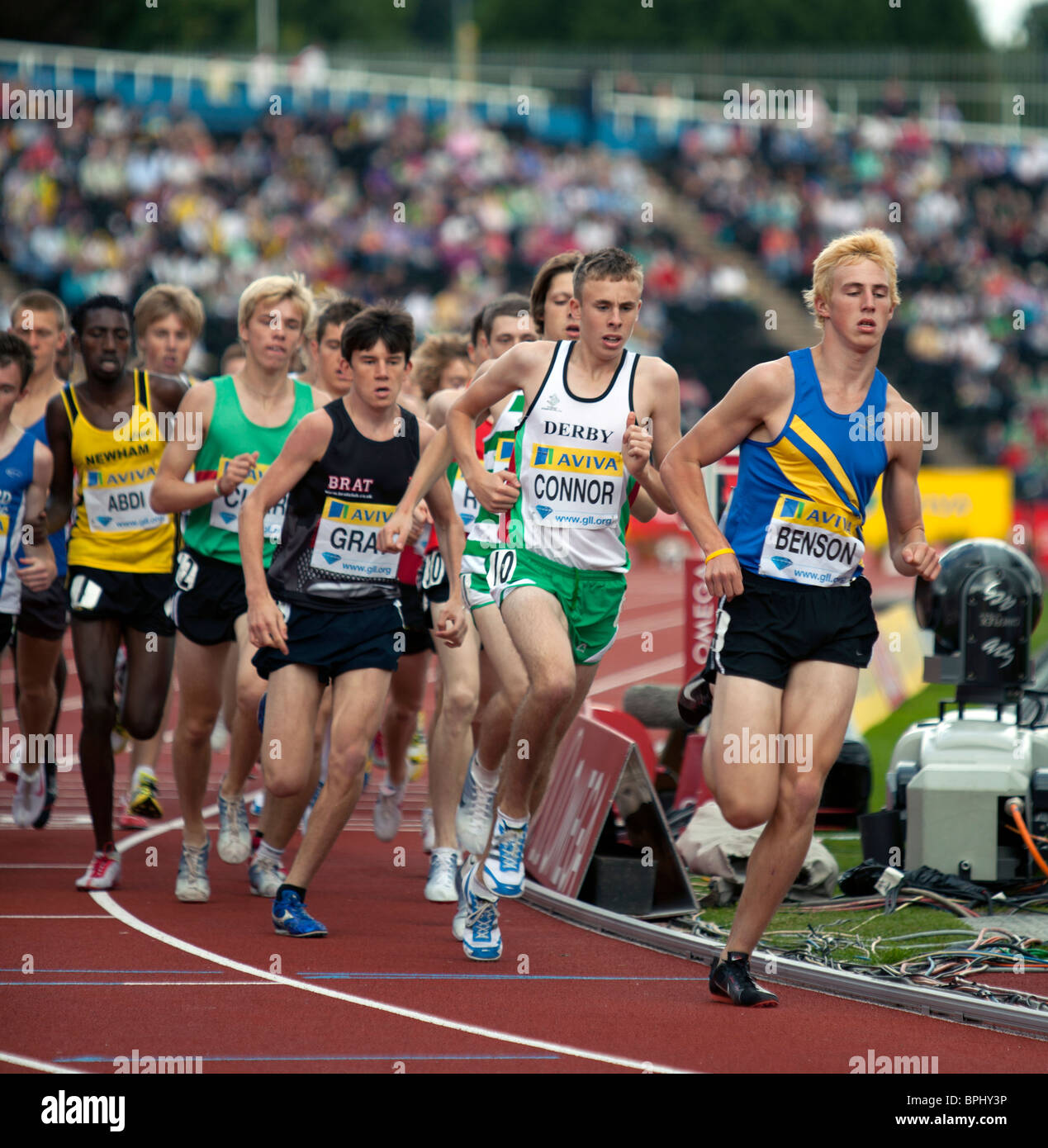 3000m U20 race at Aviva London Grand Prix, Crystal Palace, London