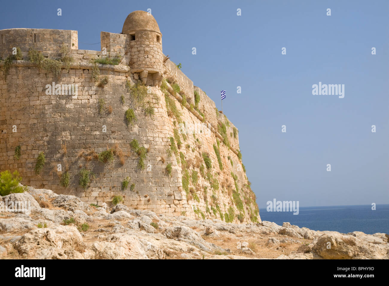 Rethymno Fort, Crete, Greece Stock Photo