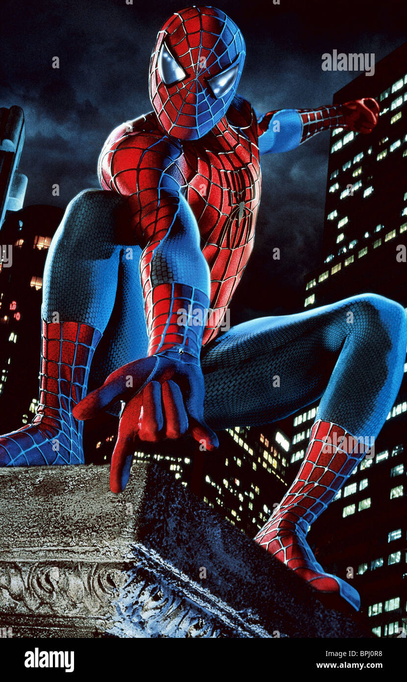 TOBEY MAGUIRE SPIDER-MAN; SPIDERMAN (2002 Stock Photo: 31128588 - Alamy